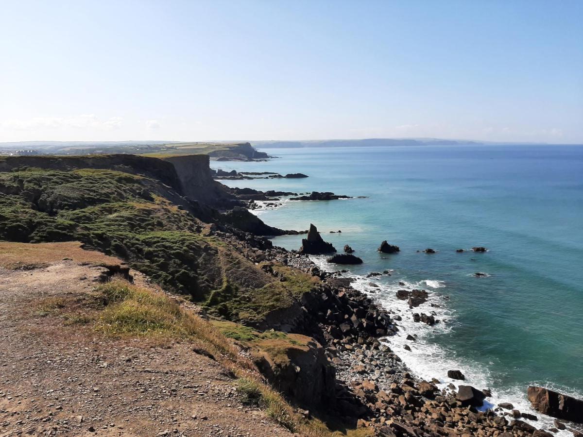 Bude Coastal Lodge Bagian luar foto
